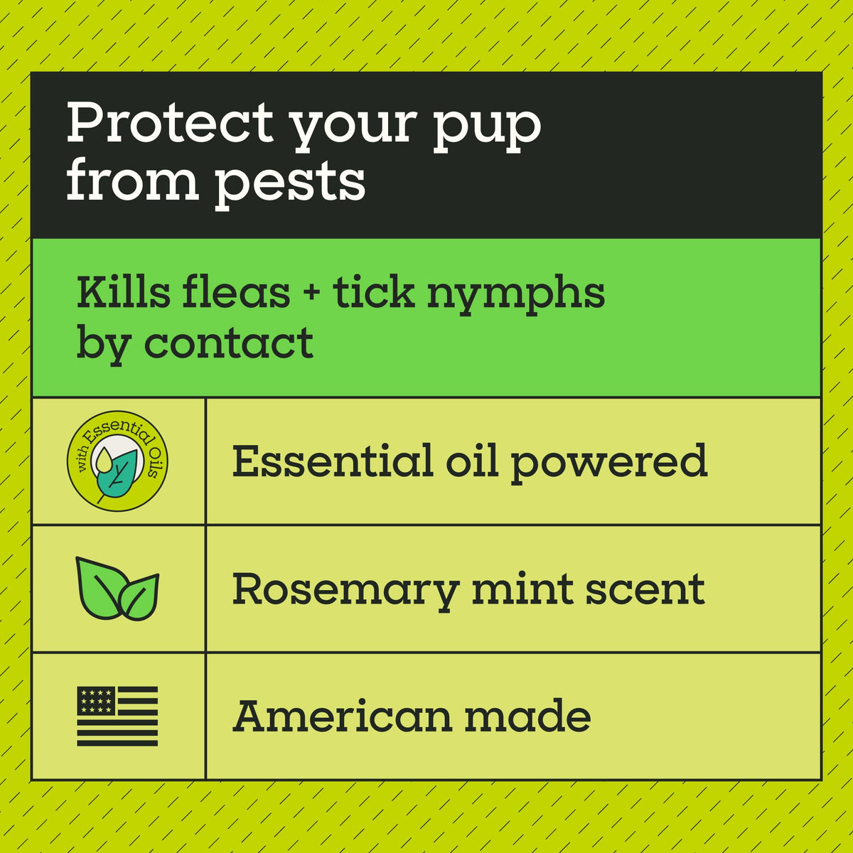 Natural Flea & Tick Spray for Dogs, 10 oz Plant-Based Q3044