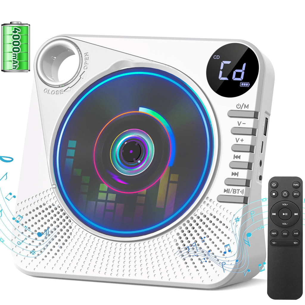Portable CD Player with Speakers Y954