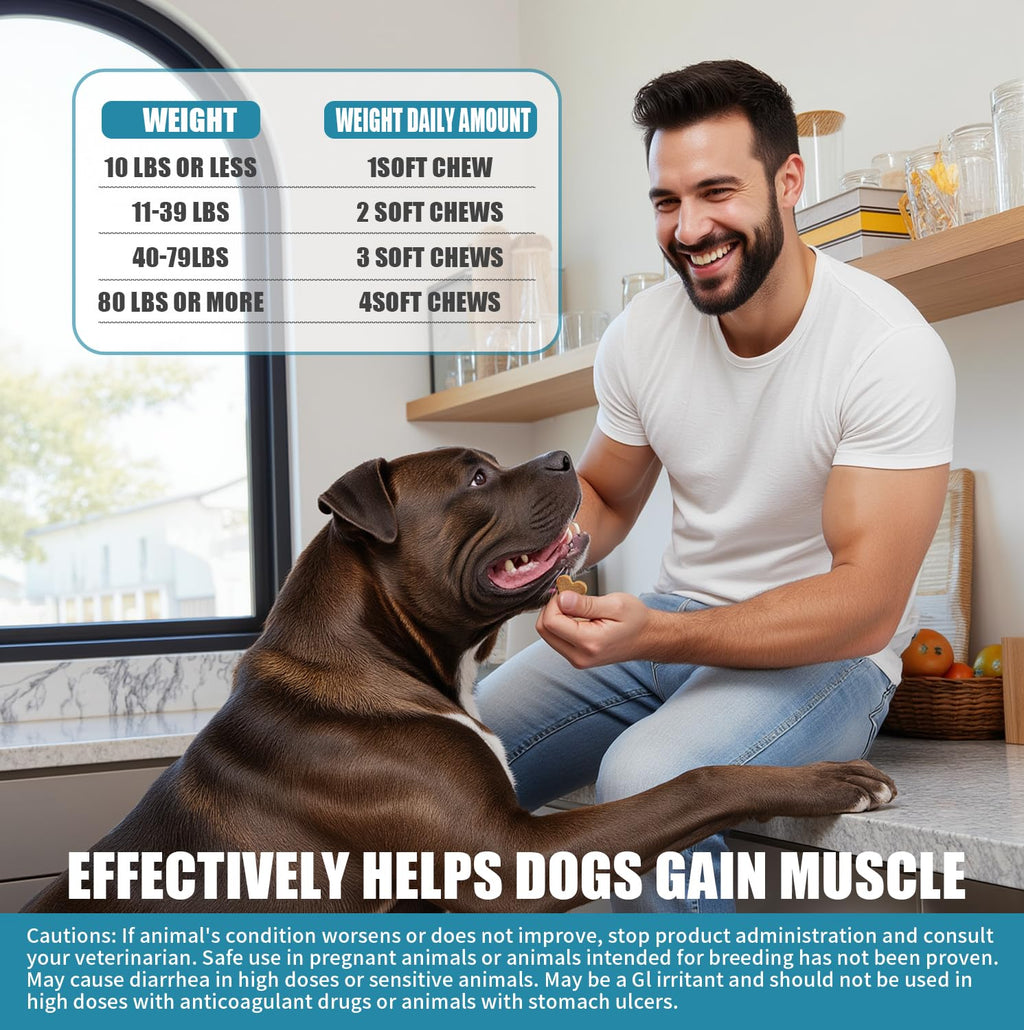 High Protein Dog Weight Gainer Chews I394472