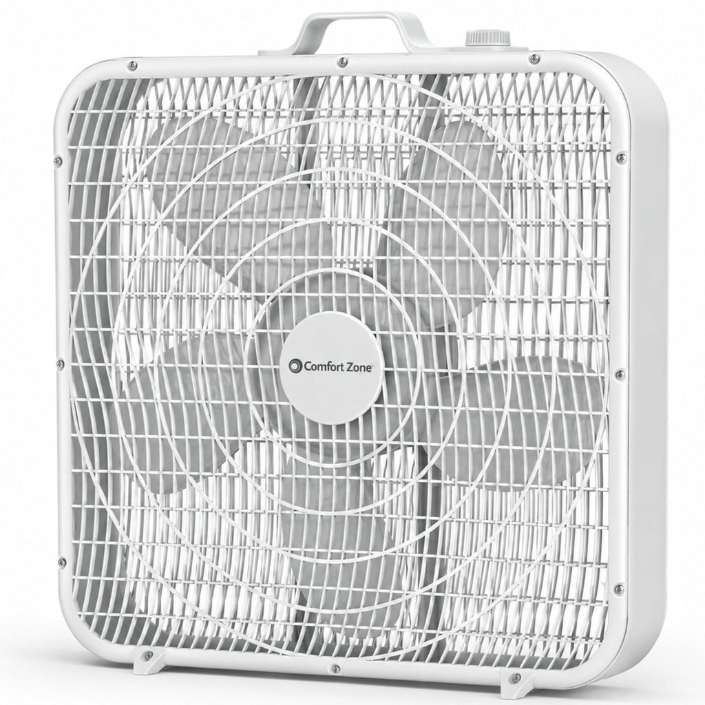 20 inch 3 Speed Box Fan with Carry Handle T59138
