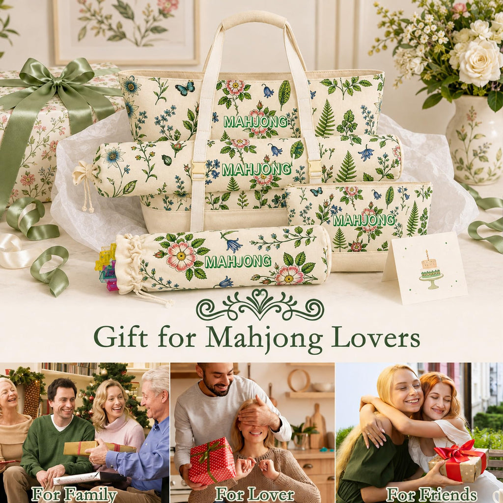 Mahjong Tile Bag Set D803