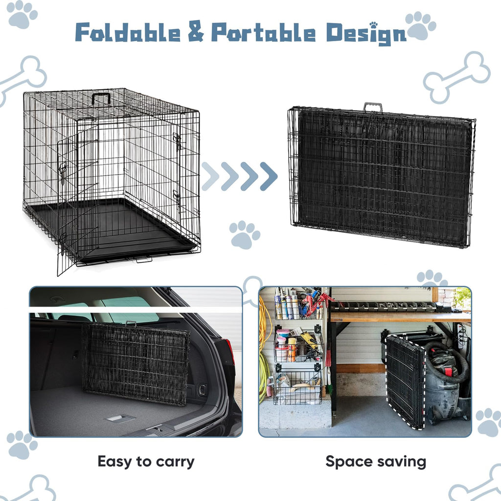 48 Inch Foldable Dog Crate C29407