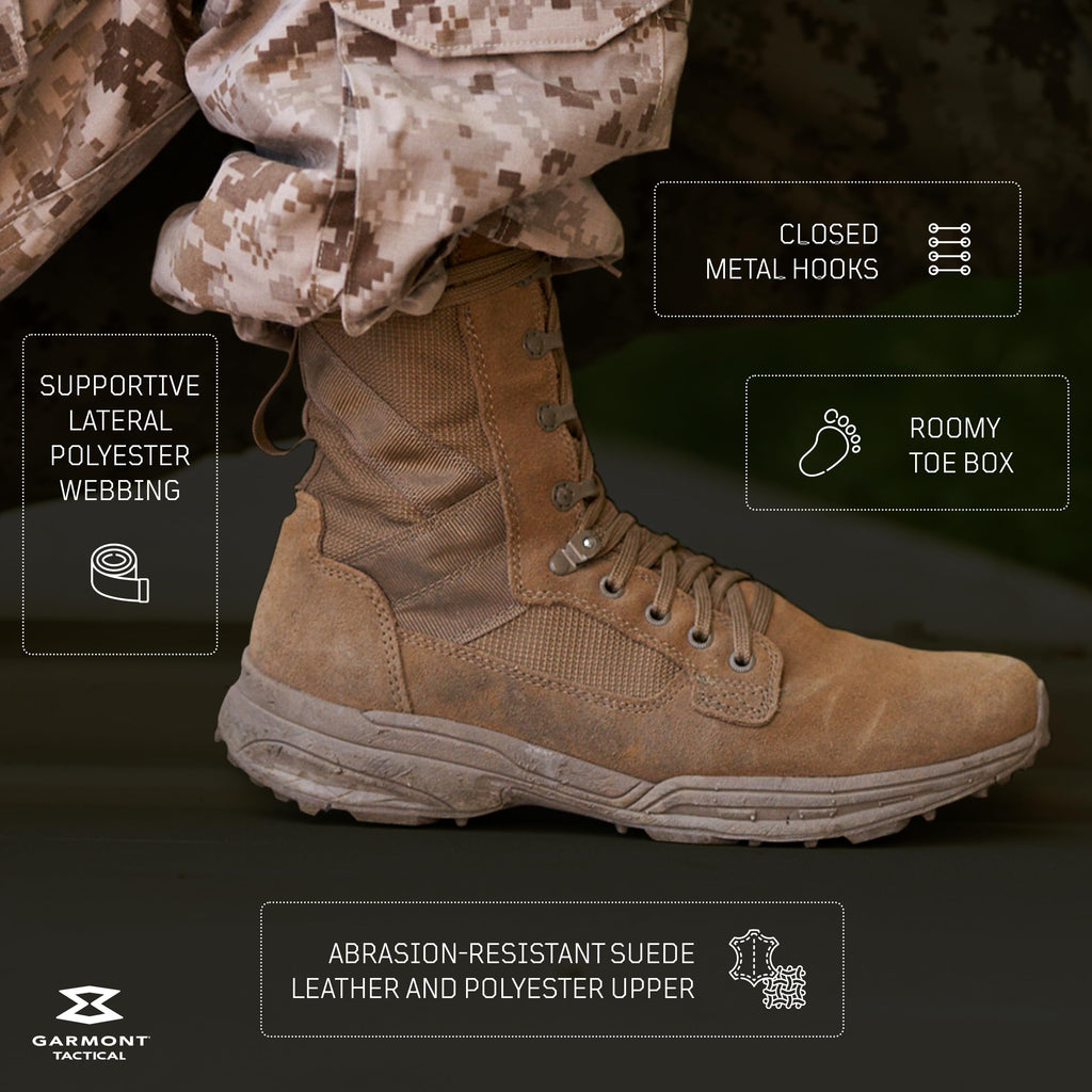 Suede Combat Boots C439