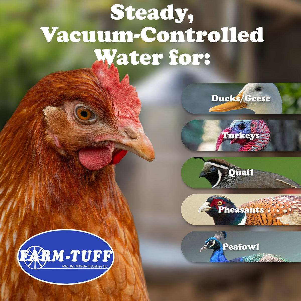 Galvanized 5 Gallon Poultry Waterer I67183