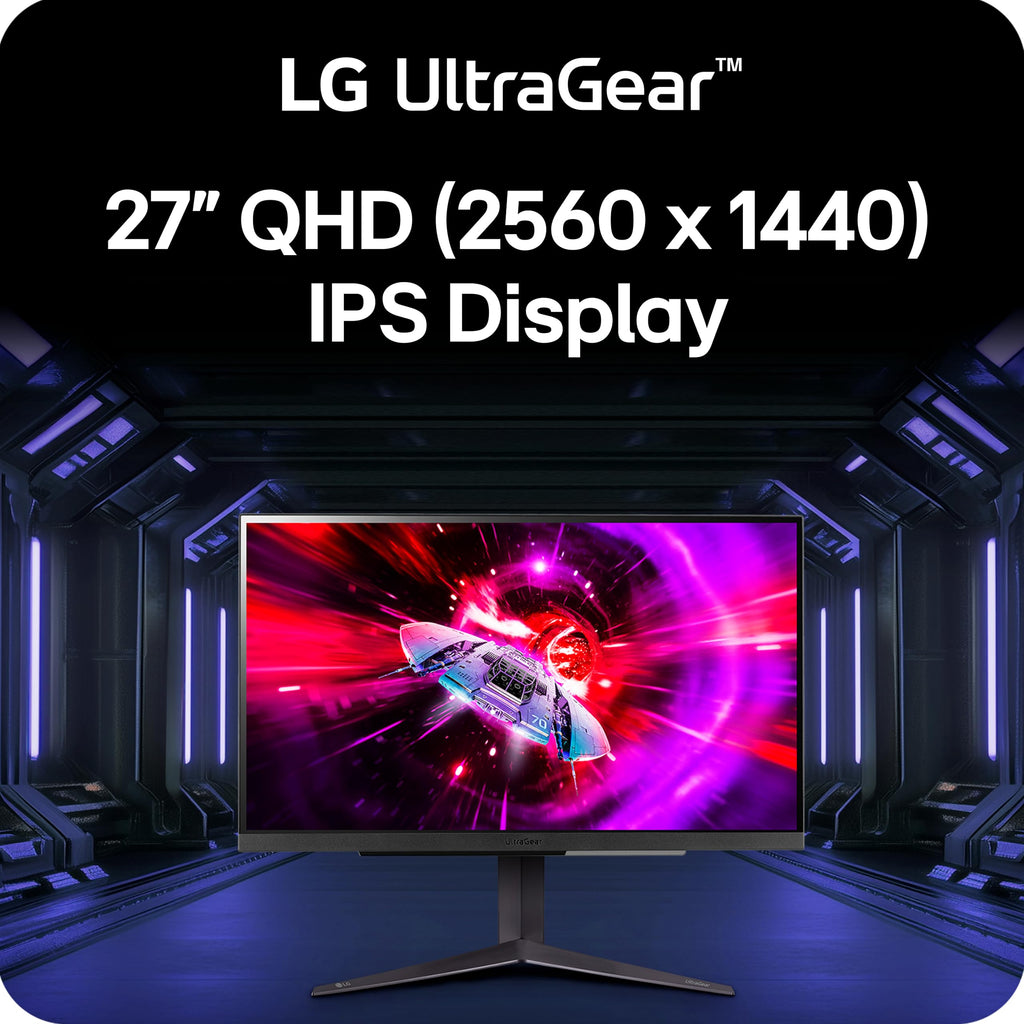 27-inch QHD IPS Gaming Monitor, 240Hz, 1ms, DisplayHDR 400, Black V933