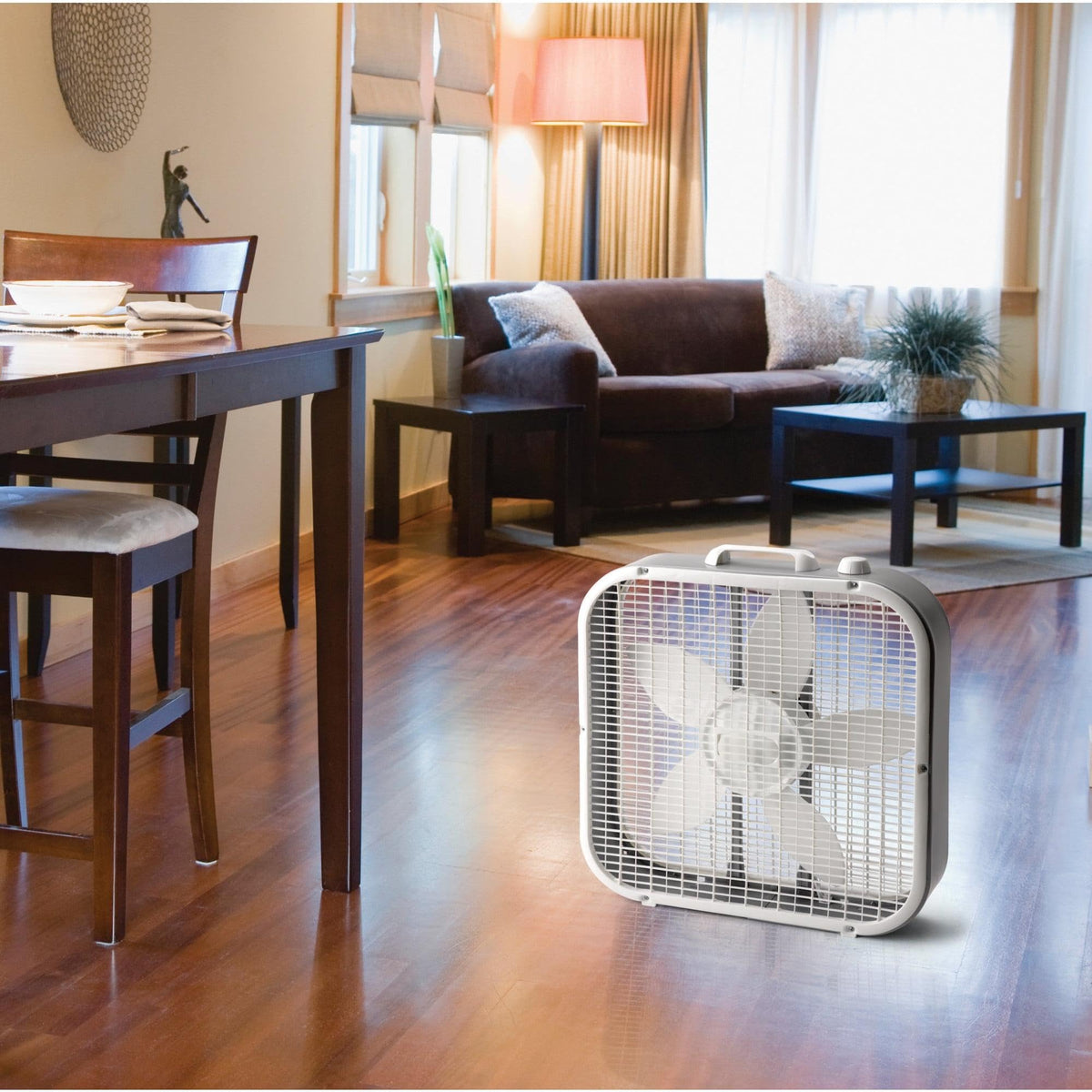 20" White Box Fan with 3 Speeds R22471