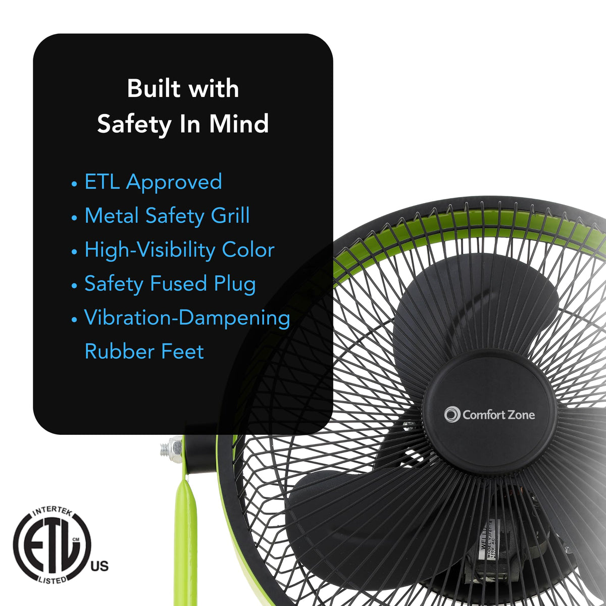 14-Inch High-Velocity Industrial Floor Fan I6332