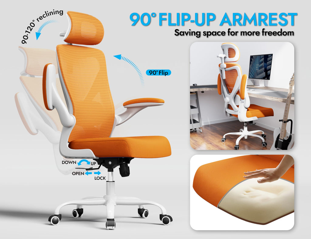 Ergonomic Mesh Office Chair with Headrest Q331
