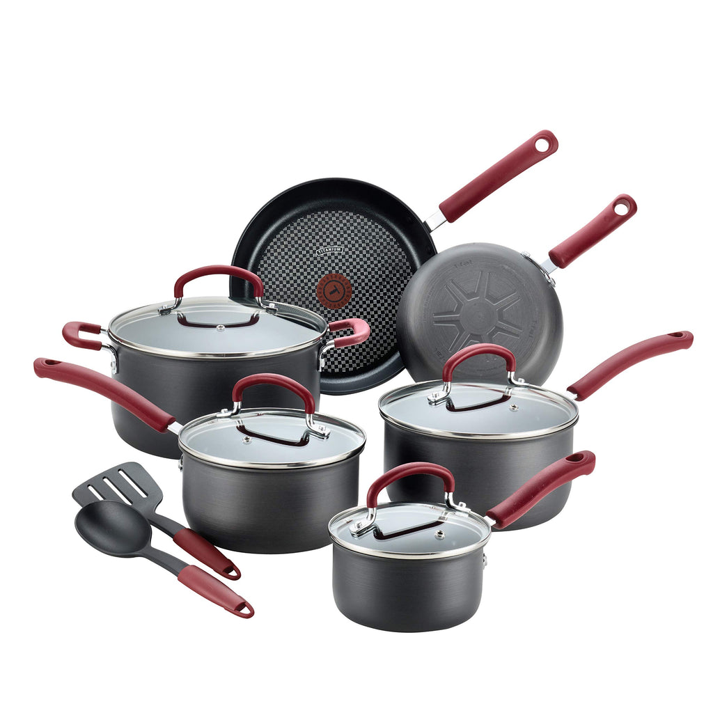 12 Piece Hard Anodized Nonstick Cookware Set G9944
