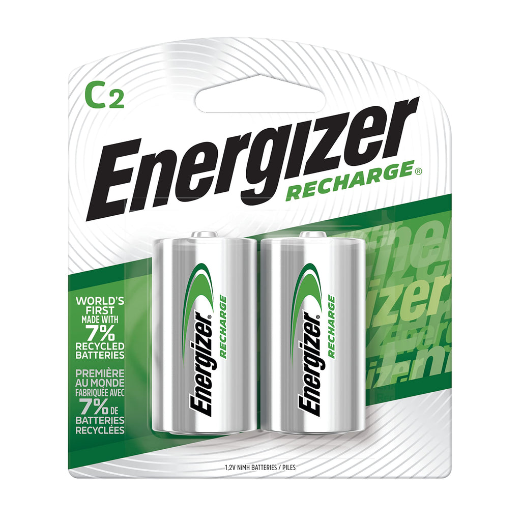 Rechargeable C and D Batteries 4 Count G18449