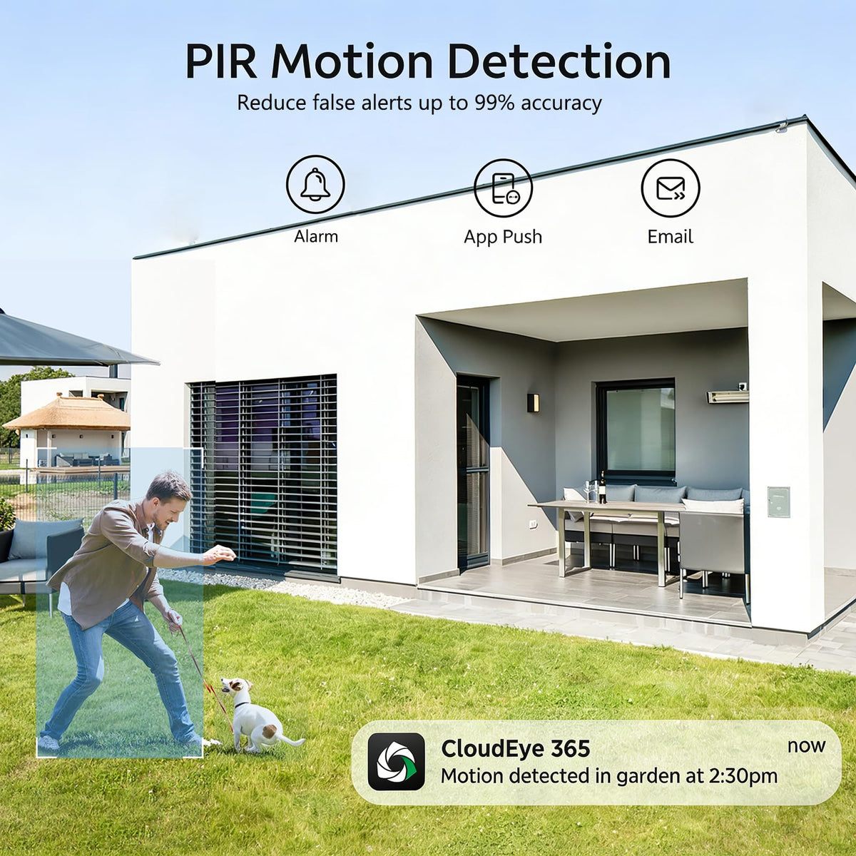 4MP Solar Security Cameras Wireless Outdoor WiFi N81737