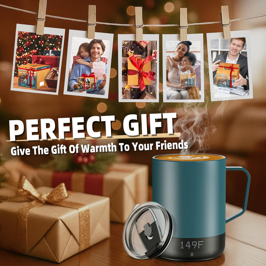 14 Oz Rechargeable Self Heating Coffee Mug O4196