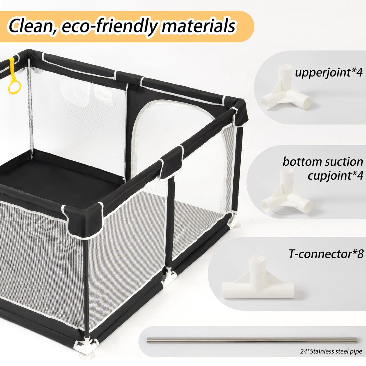 50x50 Breathable Mesh Baby Playpen Q469