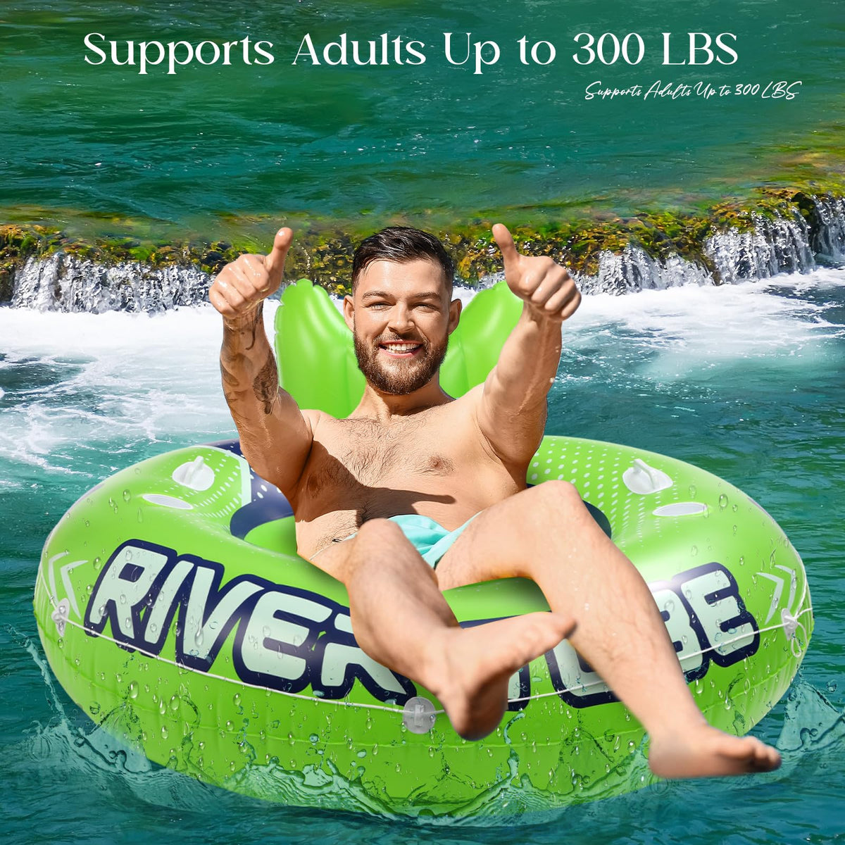 53" Heavy Duty River Tube Float 4 Pcs B158