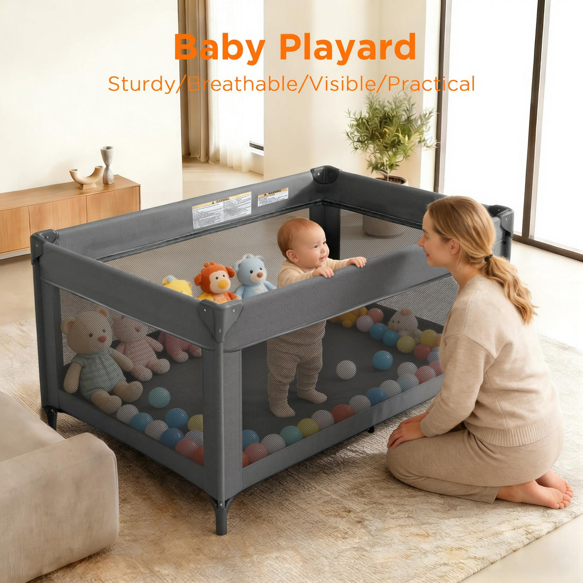 Pack and Play with Bassinet and Changing Table R9453