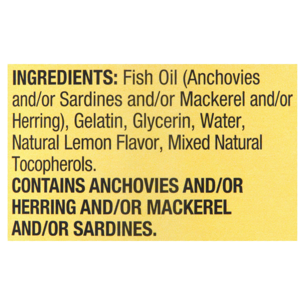 1000 mg Omega-3 Fish Oil Softgels Dietary Supplement N65622