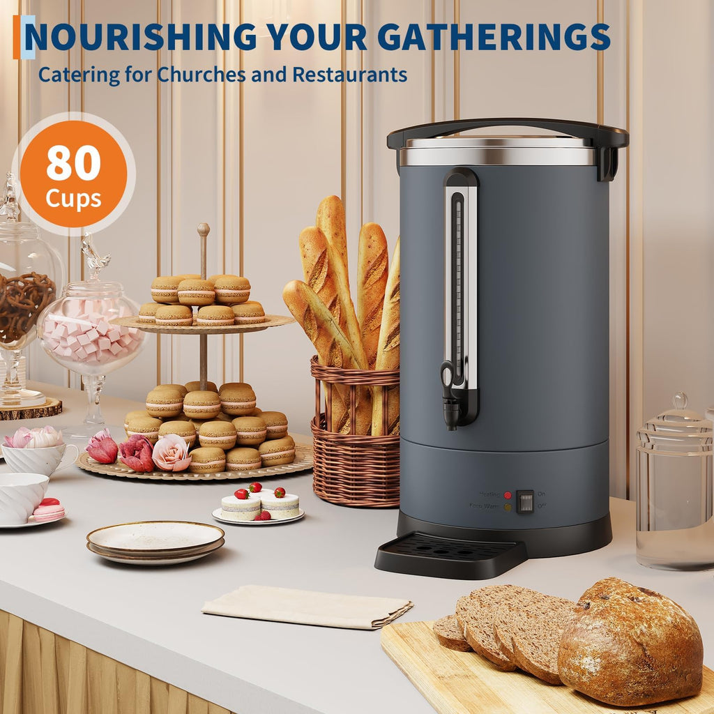 100-Cup Stainless Steel Coffee Urn L20691