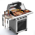 4 Burner Propane Gas BBQ Grill with Infrared Sear Burner N4185