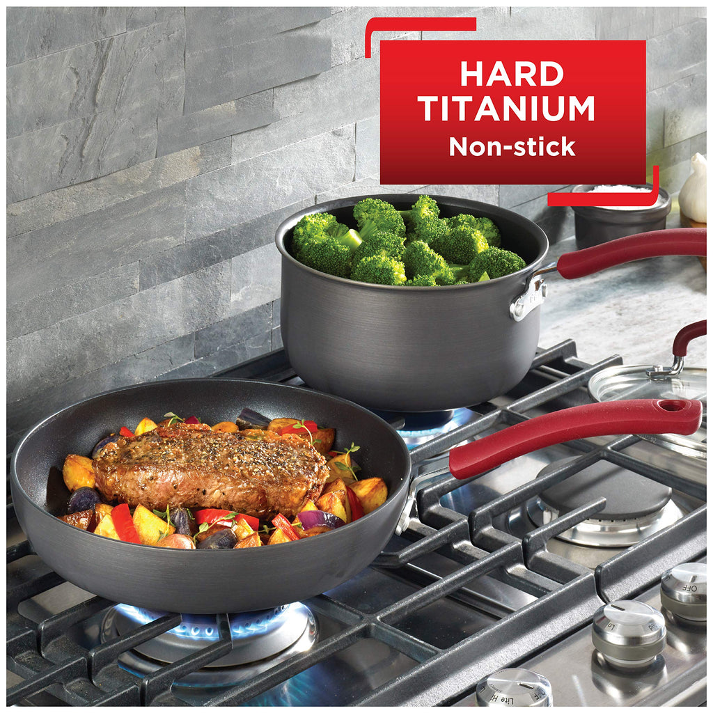 12 Piece Hard Anodized Nonstick Cookware Set G9944