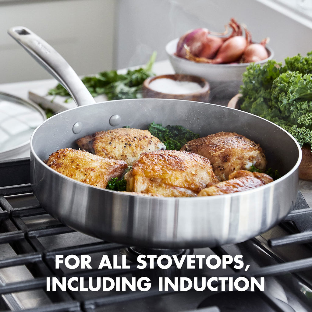 12 Piece Stainless Steel Cookware Set X612