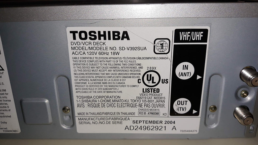 DVD/VCR Combo, Silver N7914